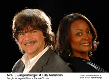 Axel Zwingenberger und Lila Ammons
