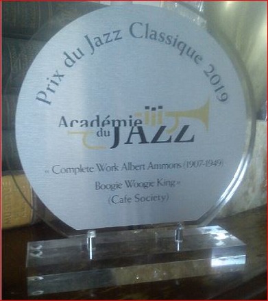 Prix du Jazz Classique 2019